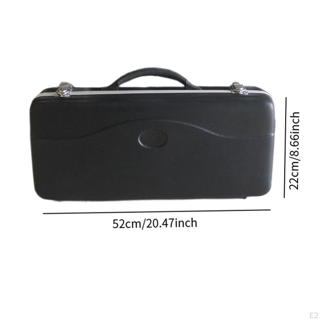 Trumpet Carry Case Music Instrument Bag Mouthpiece Soft Lining Sheets Carrying