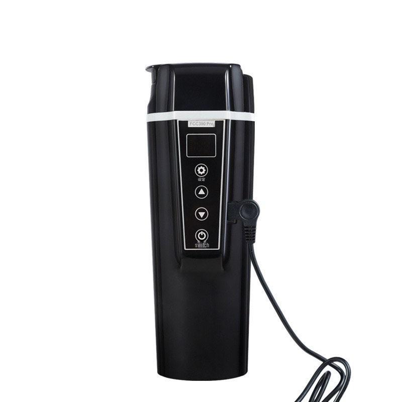 Smart Stainless Steel Travel Car Kettle - Insulated Heating Cup