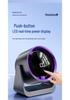 Portable Dormitory Clip Fan - Compact Digital Display for Desktop Circulation
