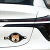 Adesivo Impermeabile per Auto da Cane Design Cerniera Decorazione Auto per Animali Adesivo per Auto da Cane Copri Graffi
