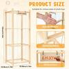 Stuffed Storage With High Large Capacity Plush Sturdy Solution Child - Wooden Material Ideal for Playroom Bedroom