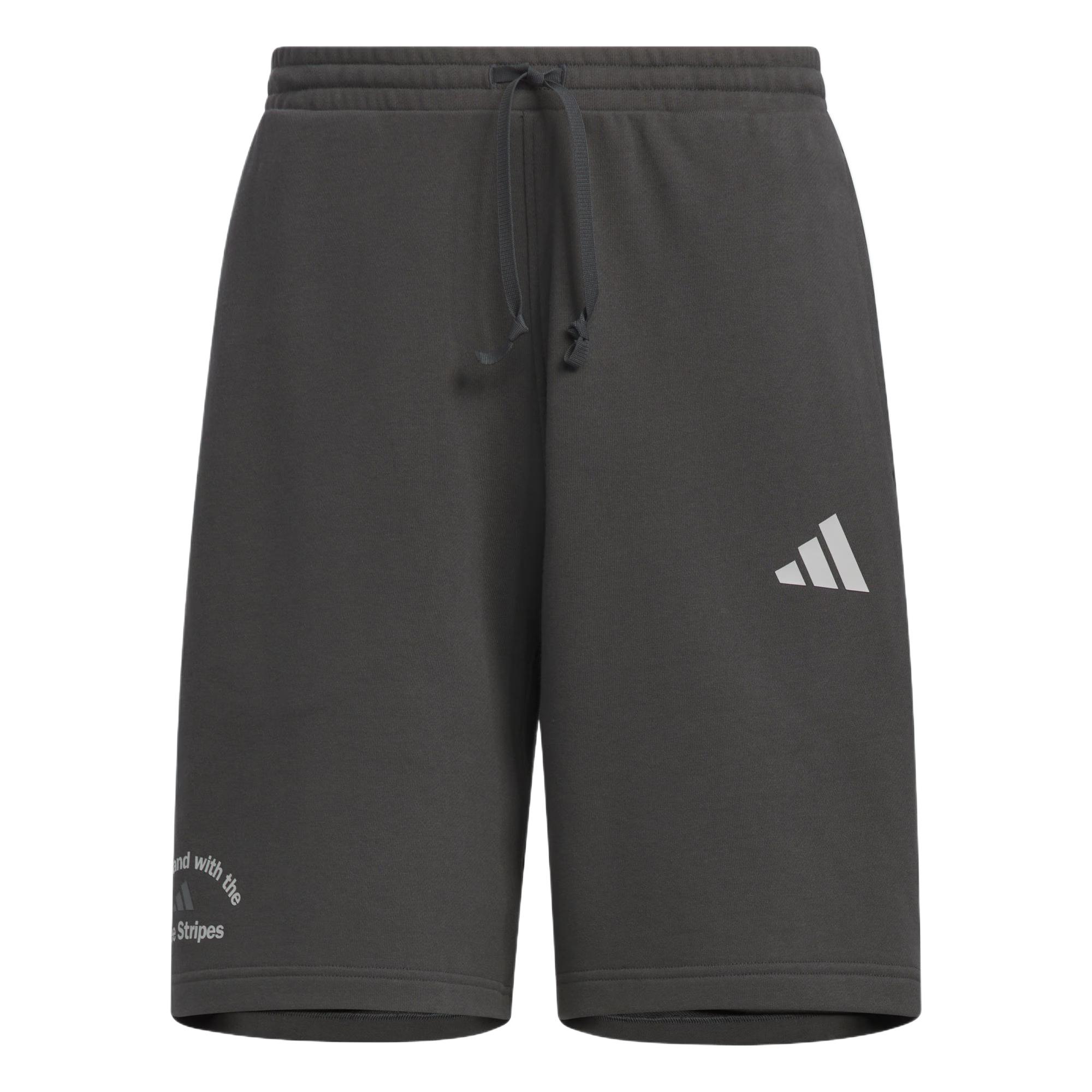 

Adidas Gfx Knit Shorts Comfortable Versatile Fashion Soft Casual Shorts Men Shorts Solid-Gray KF0131 S