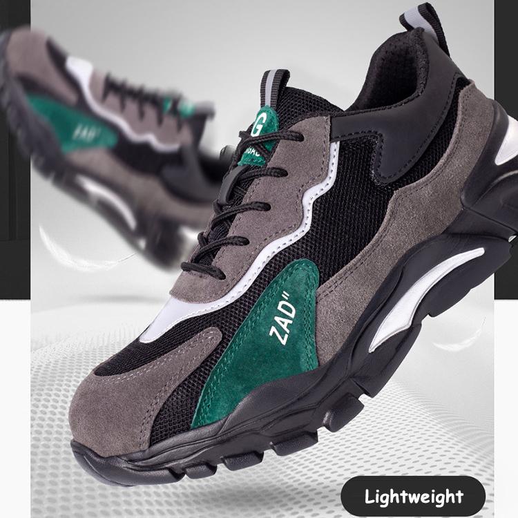 Lehká pracovní bezpečnostní obuv Pánská bezpečnostní obuv Pracovní tenisky odolná proti propíchnutí Pracovní obuv ocelová tužinka Pánská obuv