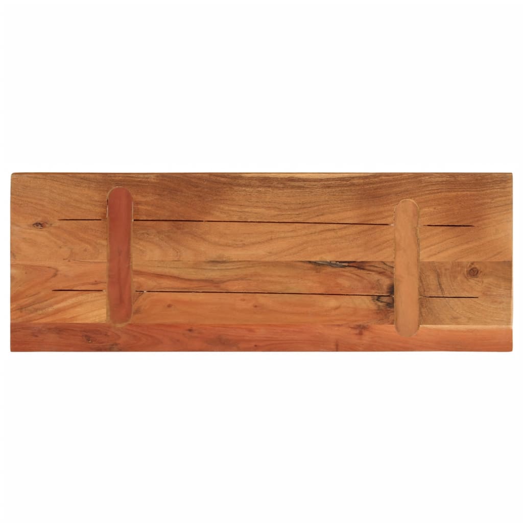 Vidaxl Blat Stołu, 90X20X3,8 Cm, Prostokątny, Lite Drewno Akacjowe