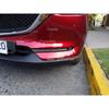 For Mazda CX-5 CX5 2017 2018    Steel Car Front Fog Light Trim Strips Decoration Cover Exterior Accessories Styling