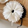 Cloth Lace Scrunchies Double Layer Pleated Large Hair Scrunchies Fashion Elastic Hair Bands  Girl