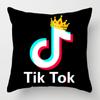 Cover Tiktok Cushion Decorative Soft Pillow Case Sofa Car Throw Protector 18inch