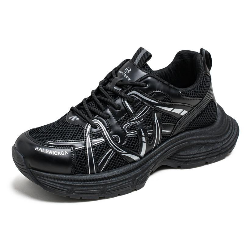 

Autumn and winter new men s retro dad shoes platform heightening sports jogging casual shoes men s mesh breathable trendy shoes 39