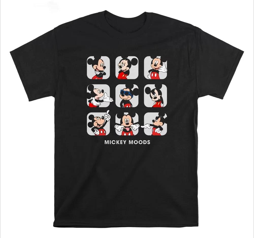 Cool Mickey Moods Unisexs And Unisexs Tshirt S