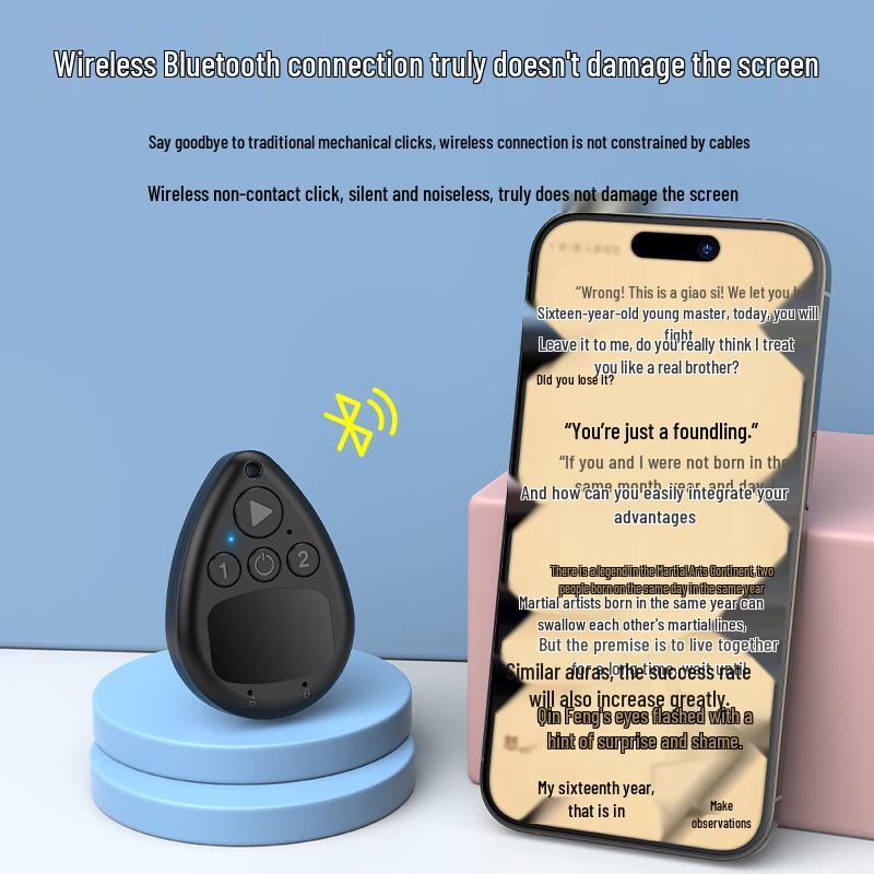 High-End Wireless Bluetooth Touch Screen Clicker - Enhanced Sensitivity