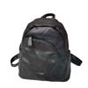 Leather Backpack Women'S Bag First Layer Cowhide Large Capacity Backpack Travel Bag Black