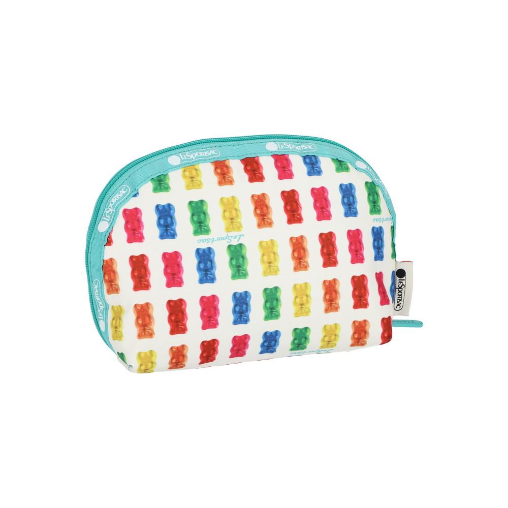 Lesportsac Haribo Goldbears Mint Medium Dome Cosmetic Pouch [8170.Hd63]