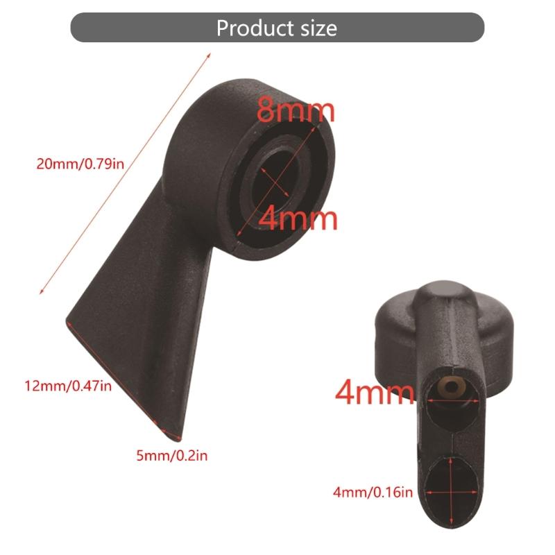 Universal Rear Window Washer Jet Quick Install Rear Wiper Sprays Nozzles 8WD955985A Replacement Easy to Use for Auto