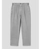 SHIFT.G Garment Dyed Cotton Slacks Gray
