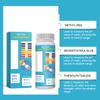 50 Pieces 3 In 1 Swimming Pool Test Strips Water Quality Testing Kits High Accuracy Chlorine Detection Tester Paper