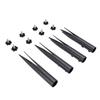4Pcs Ground Replacement Stake Adjustable Outdoor Torch Stake for 1 2 In to 1 1 4 In Diameter Flagpole Solar Light Garden