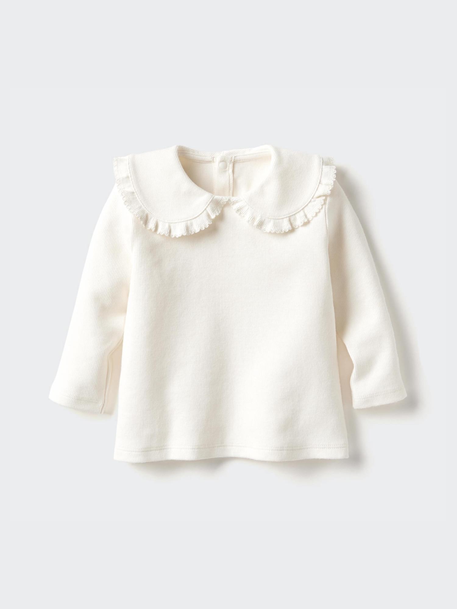 

Uniqlo Япония футболка с круглым вырезом 01 OFF WHITE/80