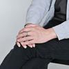 Stylish Titanium Steel Football Ring World Cup Souvenir for Men Women Soccer Fan Gift Stainless Steel Jewelry Casual Sports Themed Accessories