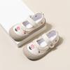 Kid sneakers spring new kids canvas shoes embroidered sneakers girl square mouth girls' shoes cute child board shoe child shoe
