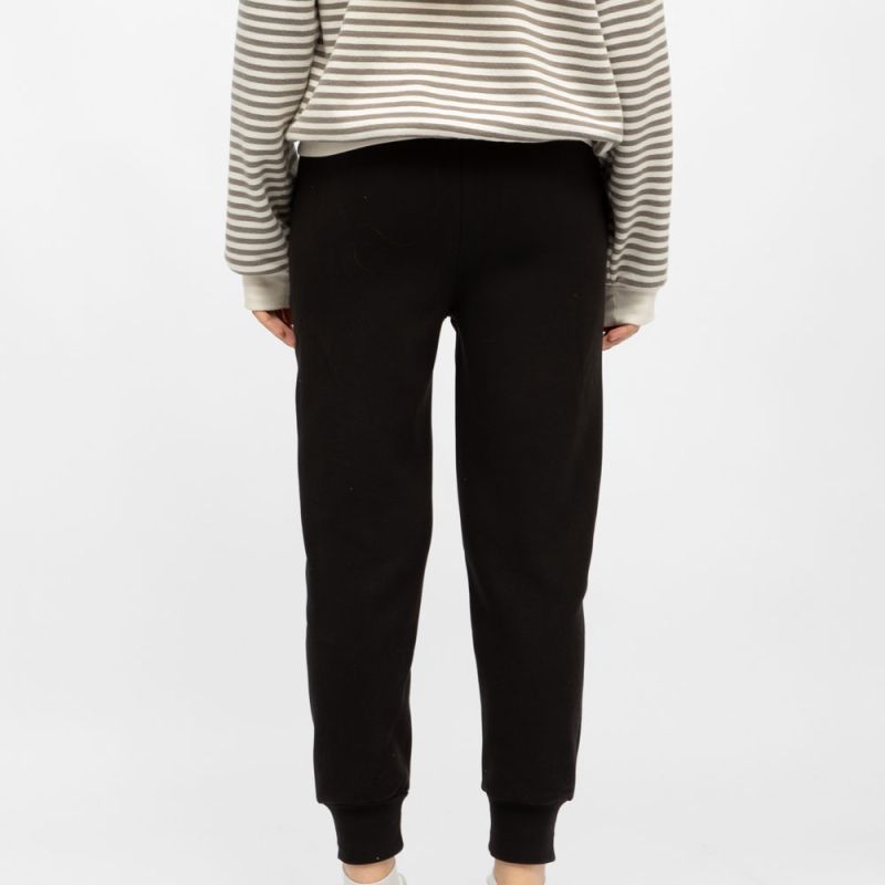 Elora Carrot-cut Cotton Jogging Bottoms Women BURTON OF LONDON