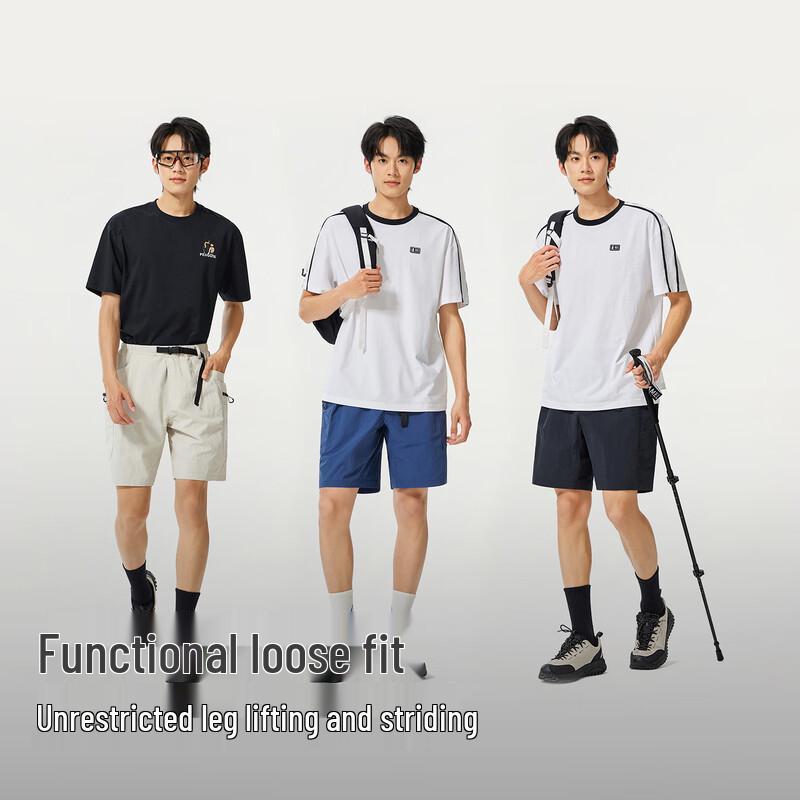 Penguin Camel Co-branded Unisex Quick-Dry Workwear Shorts