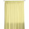 Gelbe Nadelstreifen-Vorhänge für Wohnzimmer, Schlafzimmer, Balkon, einfache bedruckte Tüllvorhänge