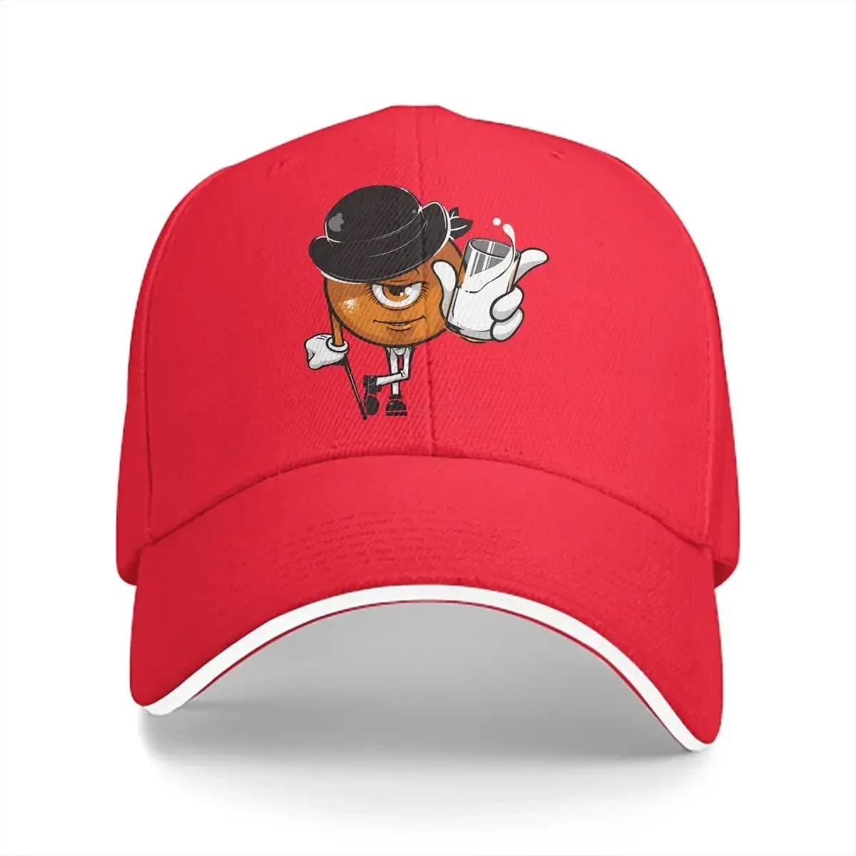 Washed Unisexs Baseball Cap Like Trucker Snapback Caps Dad Hat A Clockwork Orange F Golf Hats One Size