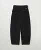 Seteo (W) Belted Cotton Barrel Fit Pants Black