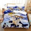 3D Anime Oh My Godes Beding Set Einzelbett Twin Bettwäsche Set Mit Kissenbezug Bett Weiche Bettbezug Einzel Doppel Queen Super King-Size Maße