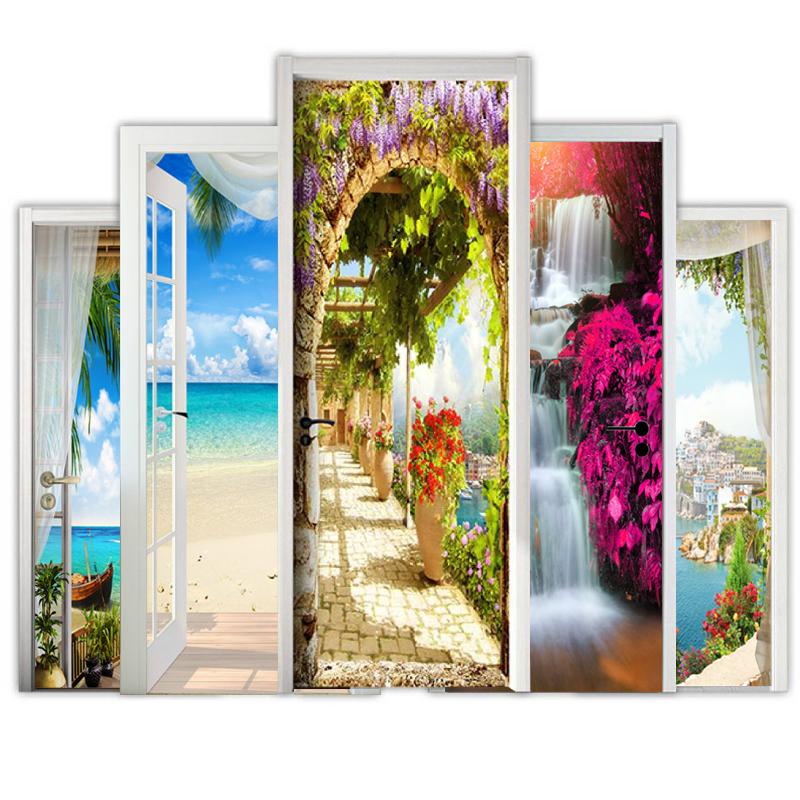 3d Door Wall Sticker Hd Decals Self Adhesive Mural Scenery Fabric Home Decor Pvc At Affordable S Free Real Reviews With Photos Joom - 3d Scenery Wall Sticker 3d Door Wall Sticker Hd Decals Self Adhesive Mural Scenery Fabric Home Decor Pvc At Affordable S Free Real Reviews With Photos Joom - 3d Scenery Wall Sticker