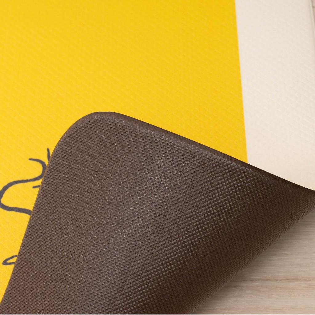 Senko Snoopy PVC Kitchen Color 45 X 120 Character Snoopy 75th 50081 Mat, Character, Approx. Cm, Ivory, Anniversary,