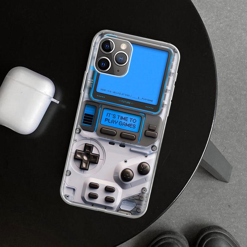Games Console Fashion Boy Phone Case Cover for iPhone 11 12 13 Mini 14 15 Plus 16 Pro Max 17 Air 7 8 + SE Art Customized Fundas