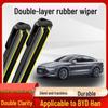 BYD Han Boneless Silent Wiper Blade for 20-21 Models with Double-Layer Rubber Strip