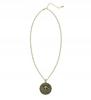 Necklace Pendant Medallion Pirate Skull Carnival Halloween