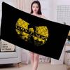 WU-T--TANG CLAN Band Anime Beach Swimming Towel Soft Absorbent Washcloth Children's Gifts for Kids Travel Camping Gym