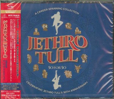 CD JETHRO TULL  50 For 50 A CareerSpanning Collec WPCR1804850 PARLOPHONE 2018 Japan Obi Rock