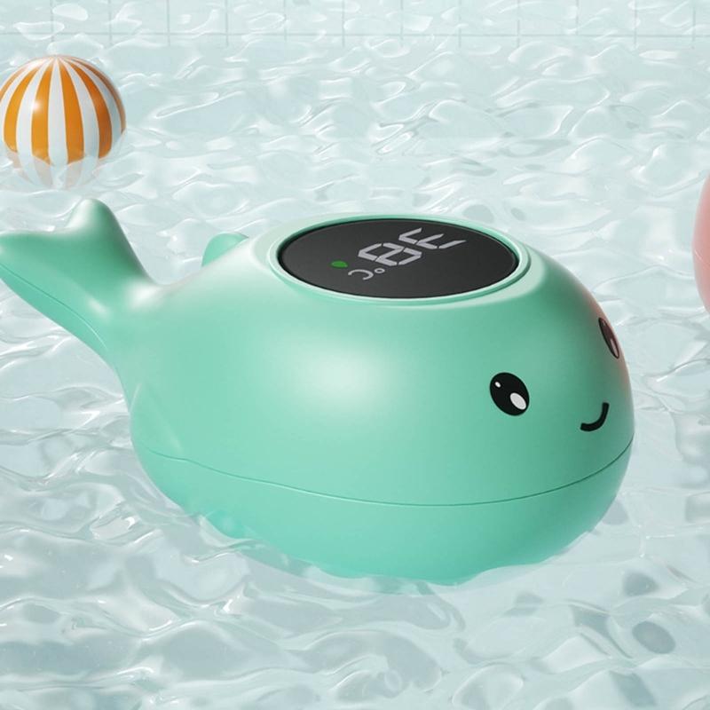 Intelligent Baby Showers Thermometer Convenient Cartoon Water Temperature Meter Lovely Bathing Floating Toy for Bath