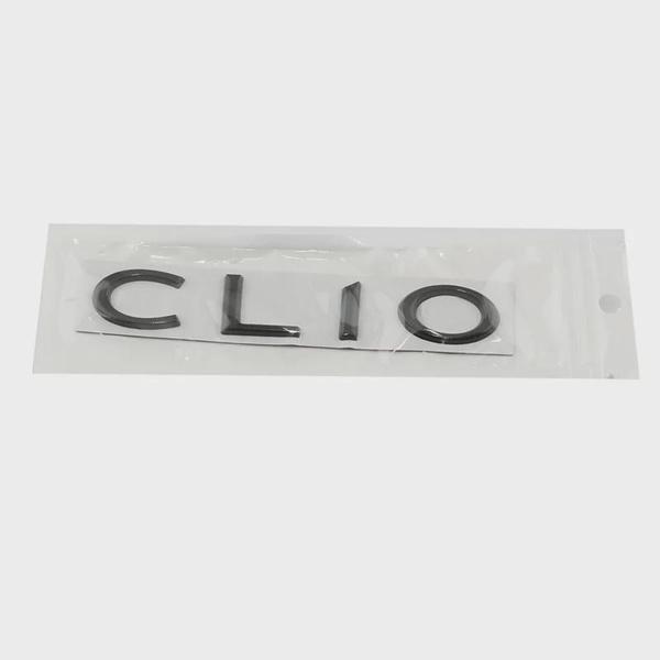3D Metal Car Styling Letter Emblem Rear Trunk Badge Body Sticker For Rena-ult CLIO 2 3 4 5 6 Tailgate Nameplate Auto Accessories