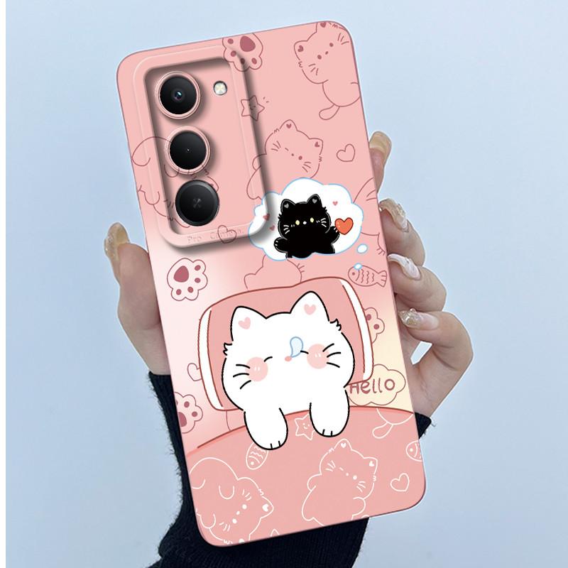 Case For Xiaomi Redmi 15 5G Cute Panda Sweet Girls Cats Silicone Soft Back Cover For Redmi15 5G Slim Bumper Protective Casing