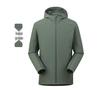 Quick-Dry Unisex Hooded Sport Jacket - Breathable, Skin-Friendly, Water-Repellent for Hiking & Camping