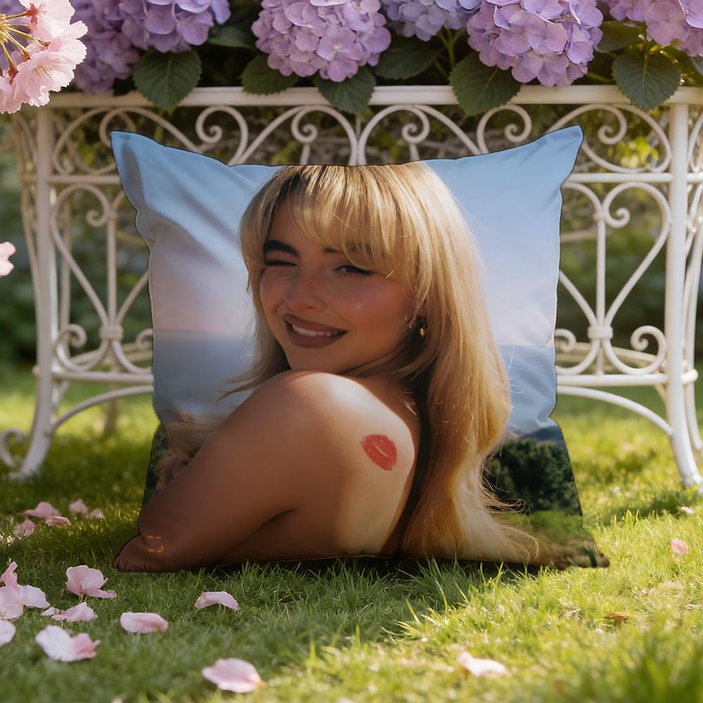 Sabrina Singer C-Carpenter Cushion Cover Home & Car Dual-Scene Pillow Cover: Reversible for Premium Comfort