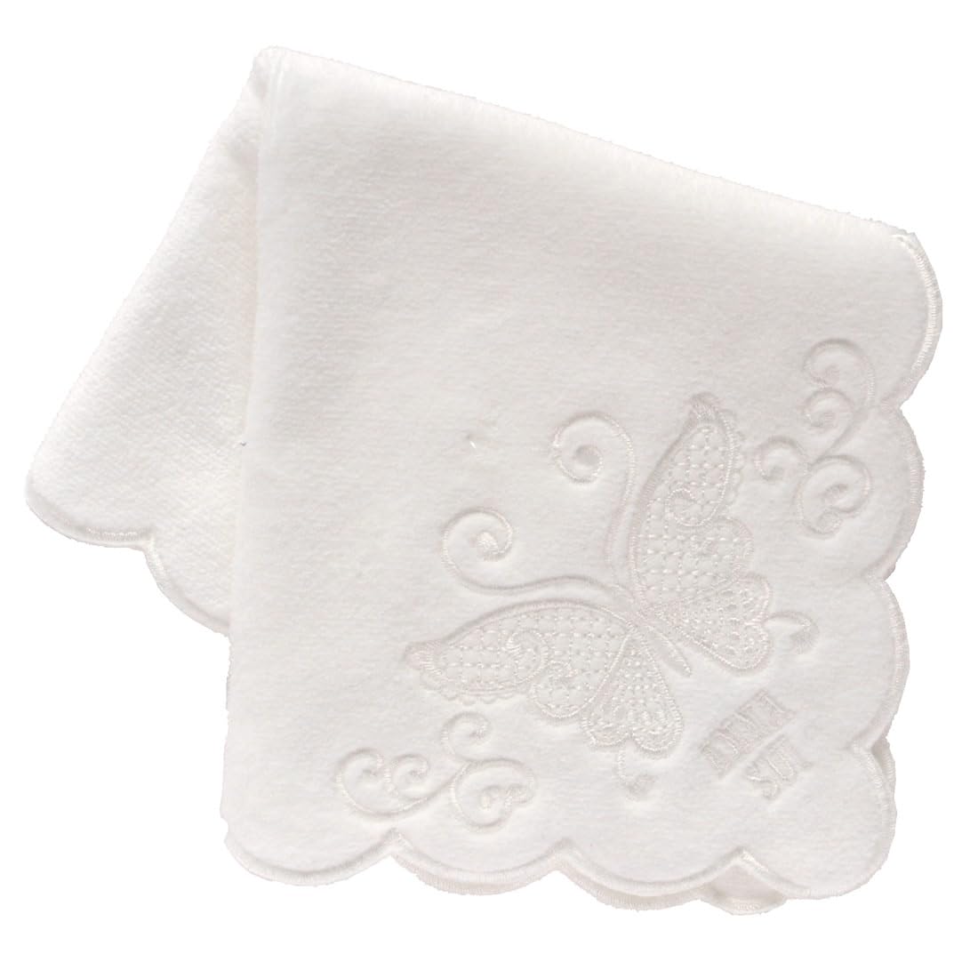 

ANNA SUI Большой платок-полотенце с тюлем и бабочками (28см) Аппликация (белый) Женское полотенце/рукавица 109109-0004-02 белый