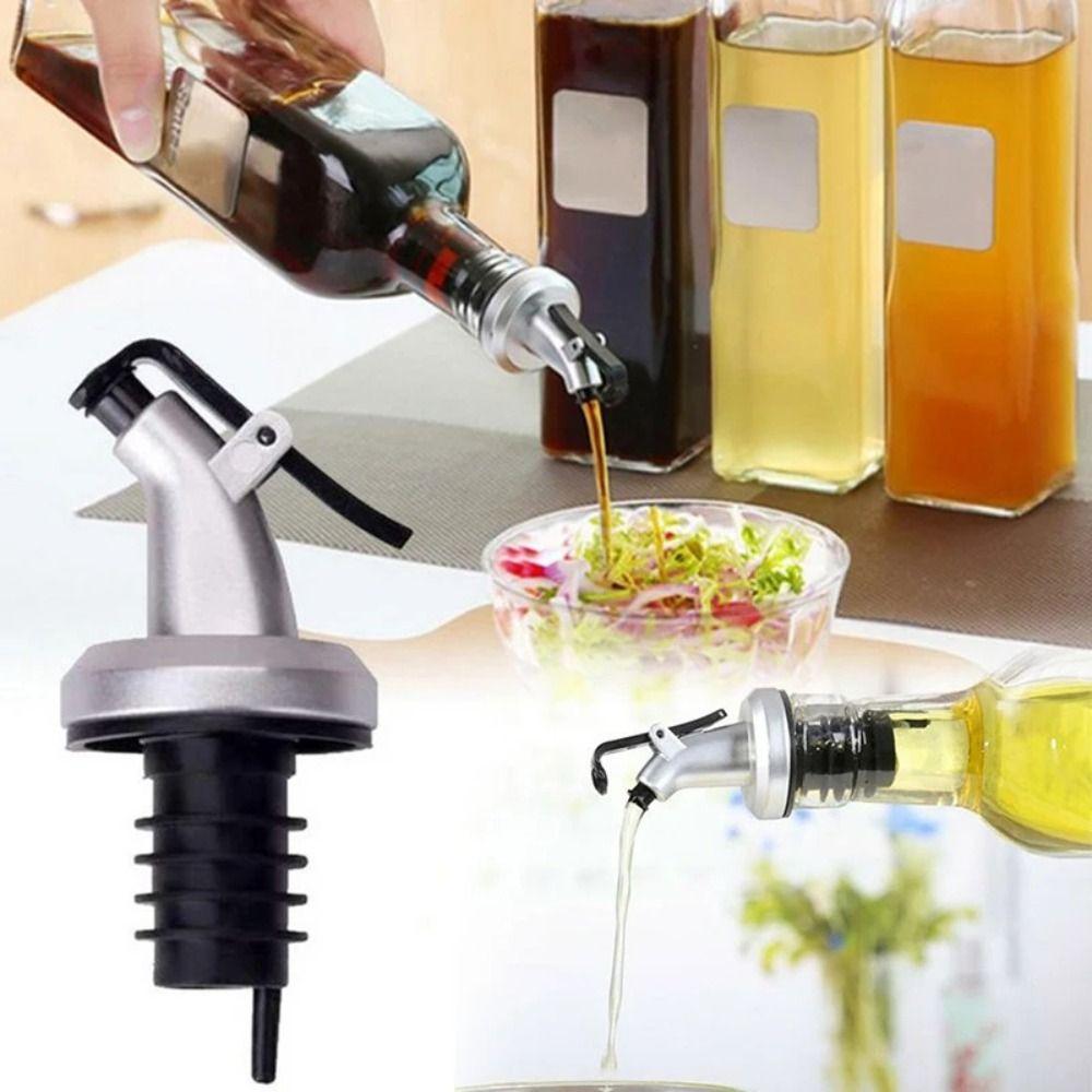 

1/3/5Pcs ABS Wine Pourers Good Sealing Liquor Leak-Proof Plug Durable Olive Oil Sprayer 5Pcs