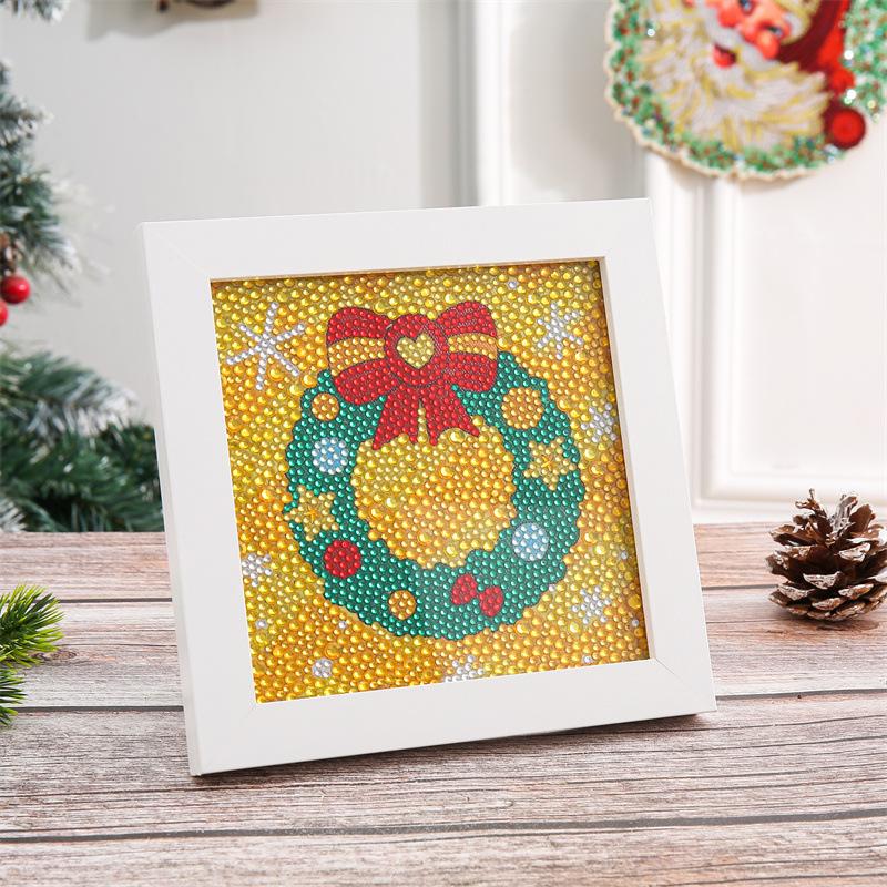 Kids Full Drill 5D Diamond Painting Kit, Cartoon Animal Handmade Diy Diamond Paste Decor Art