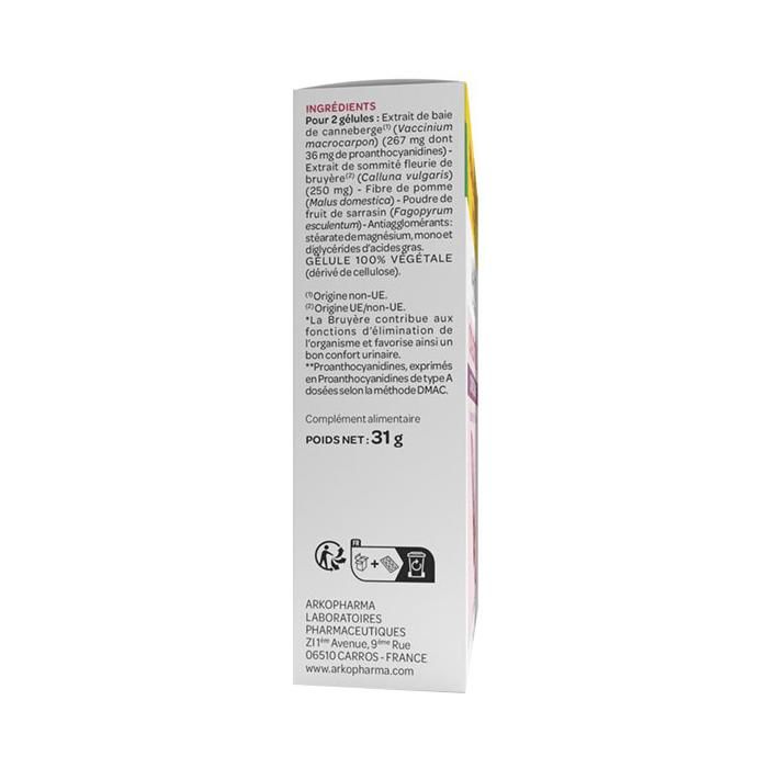 Arkopharma Cys-Control Confort Urinaire 60 gélules