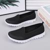 Cloth shoes summer flat shoes casual breathable soft sole comfortable walking shoes