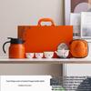 LISM Chinese Style Ceramic Teapot & Kettle Gift Set