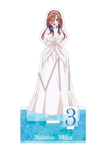 The Quintessential Quintuplets Movie Acrylic Stand Wedding Dress Miku