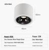 Ultra-Thin Adjustable Anti-Glare Ceiling Spotlight - No Punching Needed