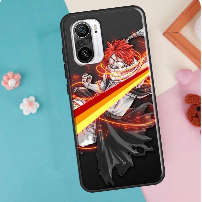 Natsu Erza Fairy Tail Case For POCO F3 F1 F2 M3 M4 X4 Pro GT X3 Pro Cover For Xiaomi Mi 11 Lite 12 X Mi 11T Pro
